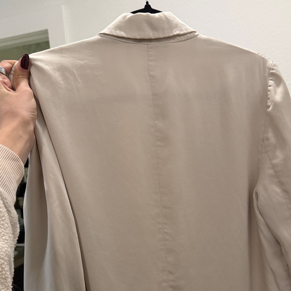 All Saints Cream Women's Blazer - Picture 3 of 5